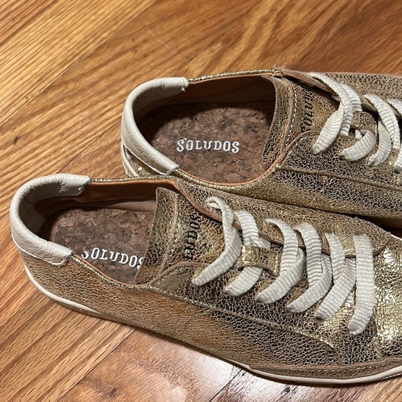 Anthropologie Soludos Classic Ibiza Leather Sneakers - Picture 6 of 8